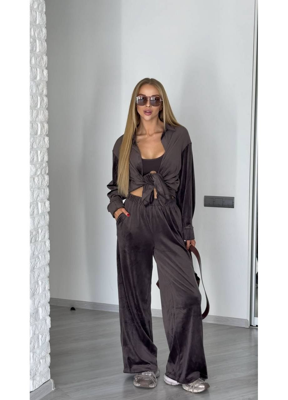 Женский костюм из велюра FINO Mode (362743816)