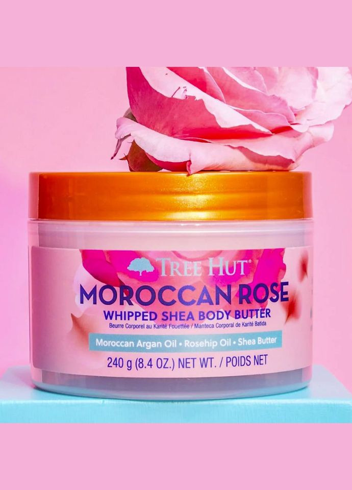 Баттер для тіла Moroccan Rose Whipped Body Butter 240g Tree Hut (312307043)