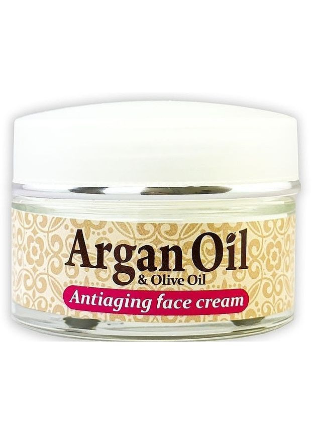 Крем для лица против старения с маслом арганы и гранатом Argan Oil Cream 50ml (1212472-131279) Madis (368655147)