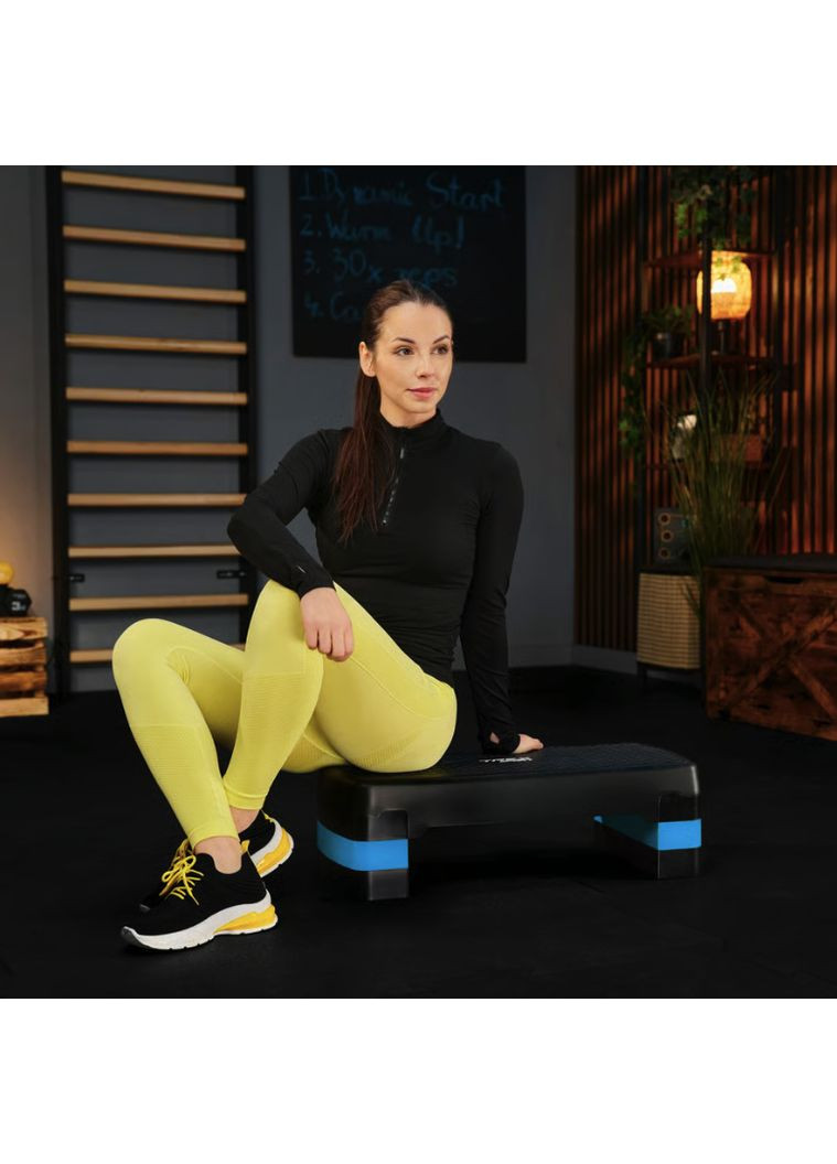 Степь платформа TX-030AS 3 уровневая черно-голубая TREX Sport (361951913)