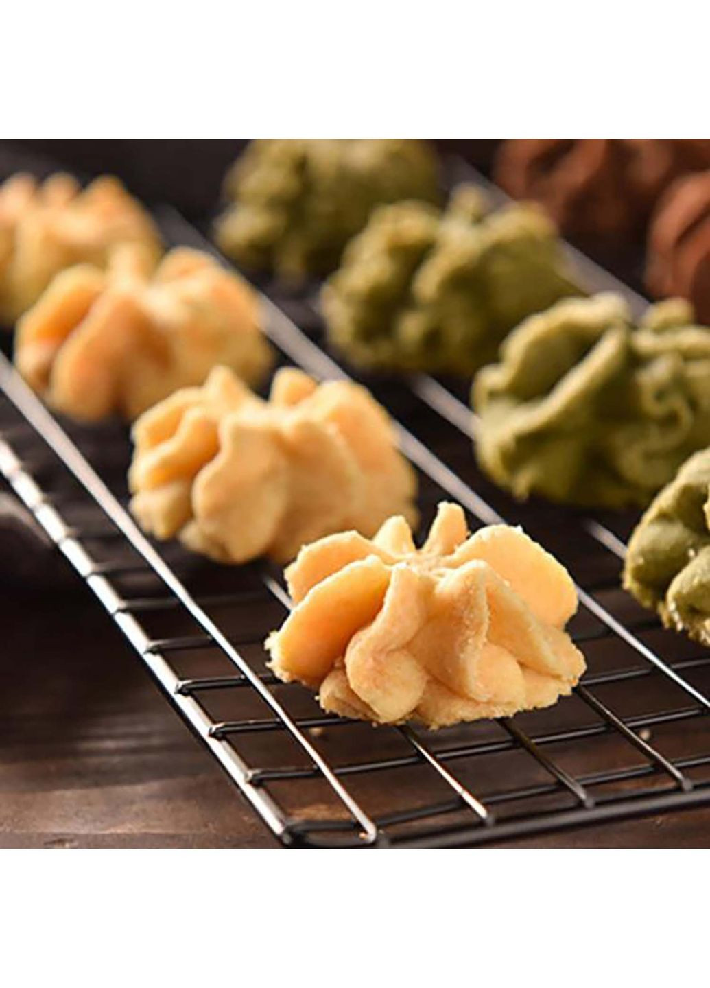 Решітка кондитерська для охолодження, сушіння, глазурування десертів та випічки сітка для гриля 46х26х3 см Kitchen Master (332670614)