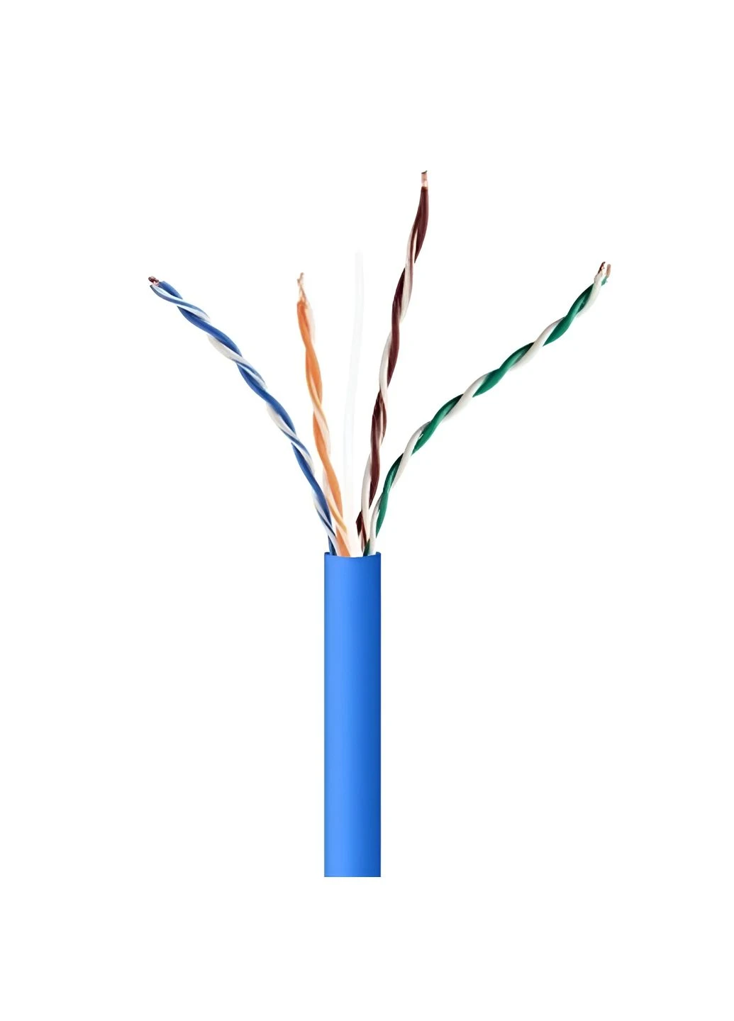 Кабель витая пара (UPC-5004E-SOL-B) CAT5e, алюминий под медью (CCA с AWG24), неэкранированный, 305м Cablexpert (362214870)