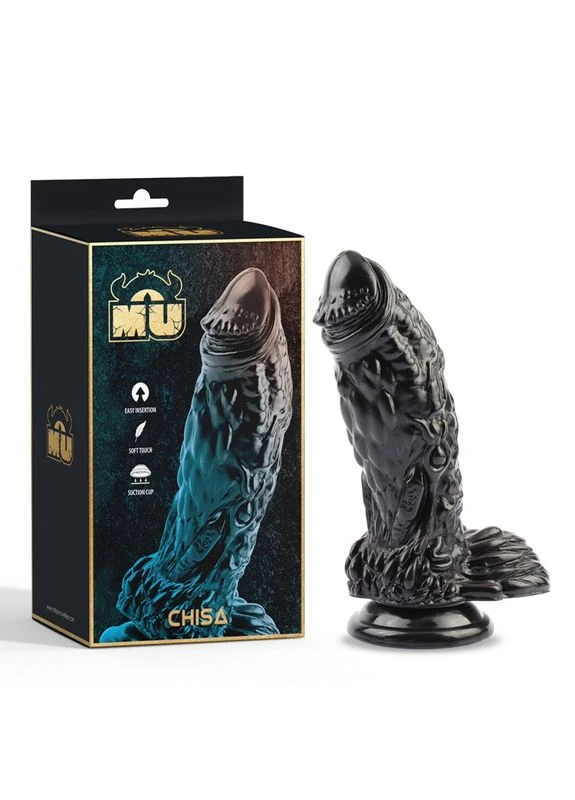 Фаллоимитатор черный для фистинга MU Doombringer Chisa (381049057)