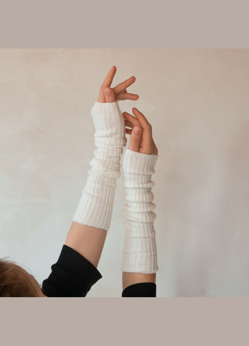 Митенки по локоть кашемировые нарукавники теплый цвет 61440 XXS-XXXXL No Brand (333968701)