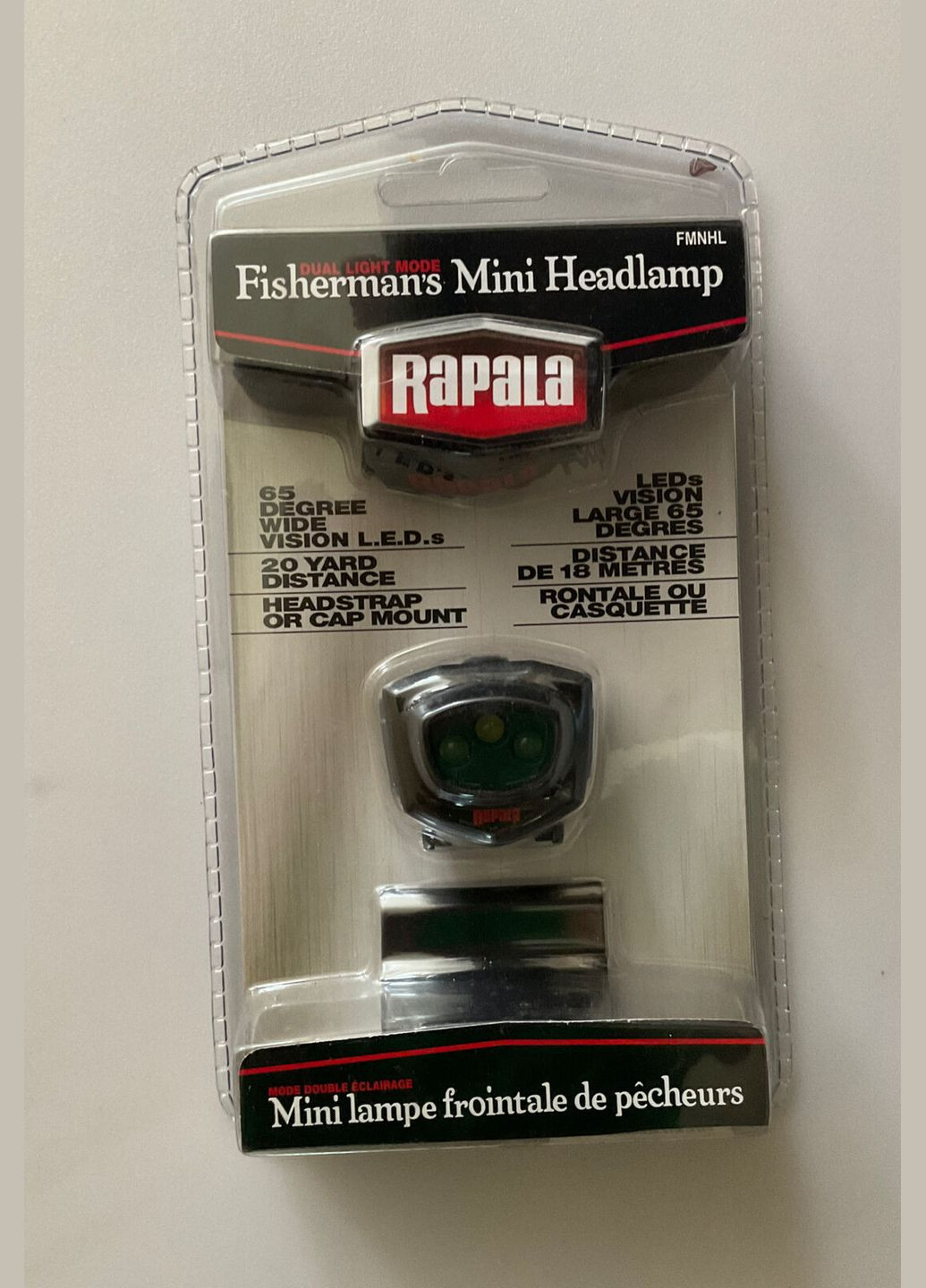 Водостійкий налобний ліхтарик Fisherman's для риболовлі, мисливства та подорожей Rapala (292324162)