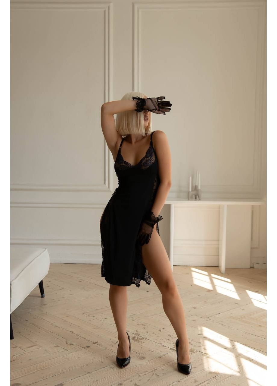 Сваливый пеньюар-платье с трусиками Vakko (353308563)