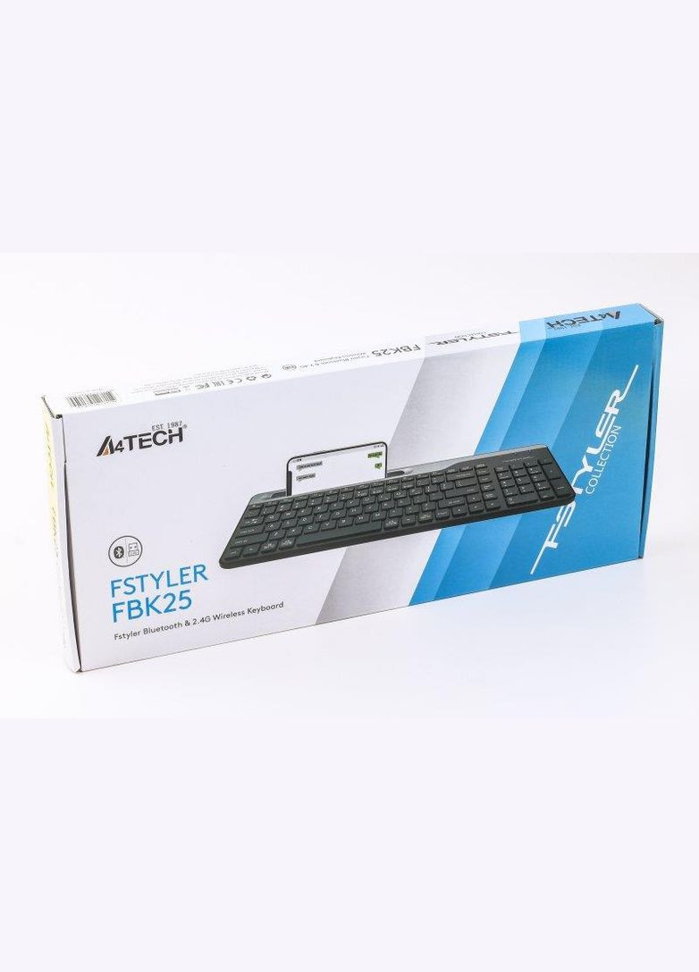 Клавиатура беспроводная Fstyler FBK25 Black A4Tech (336955699)