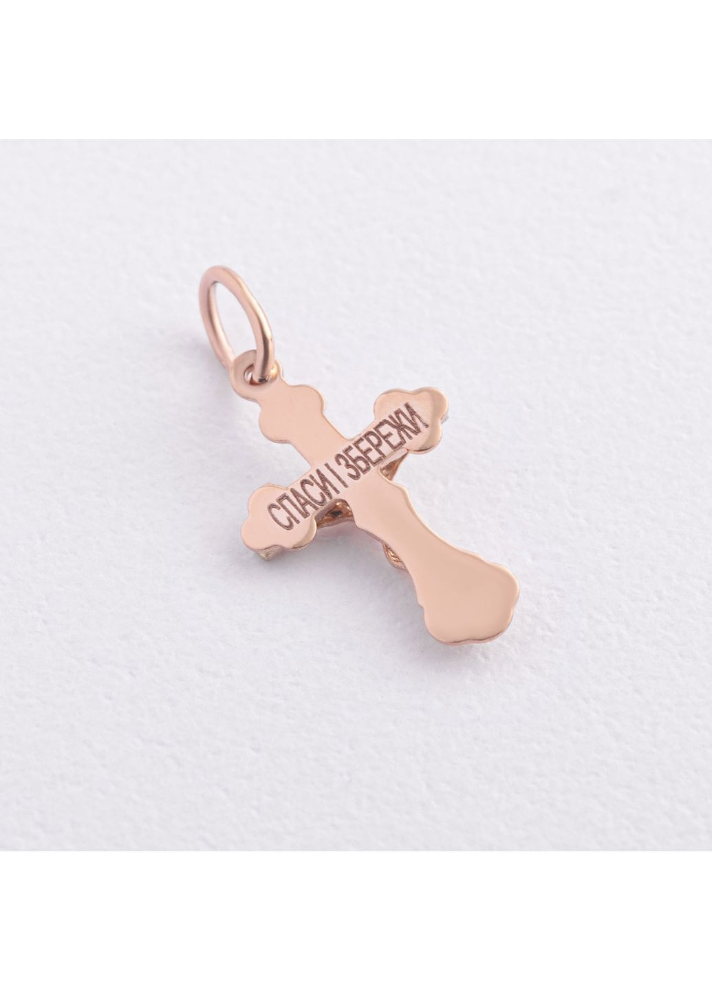 Золотий хрестик Розп'яття. Спаси і Збережи 2822500 Oniks (364894704)