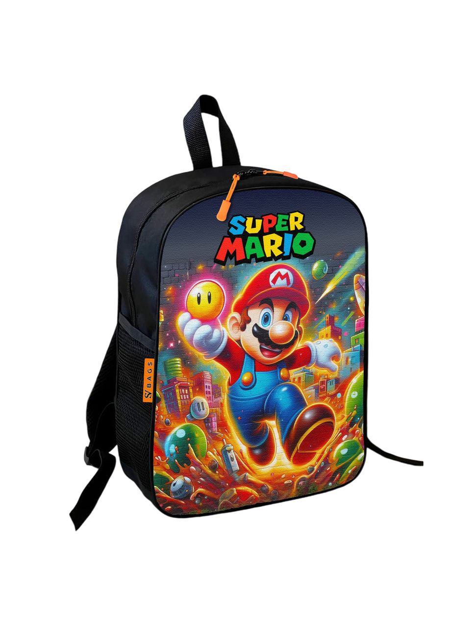 Рюкзак шкільний дитячий Супер Маріо «Super Mario» 36х27 см для хлопчика No Brand (323221452)