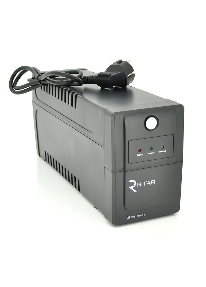 ДБЖ RTP600L (360W) лінійно-інтерактивний Ritar (361344554)