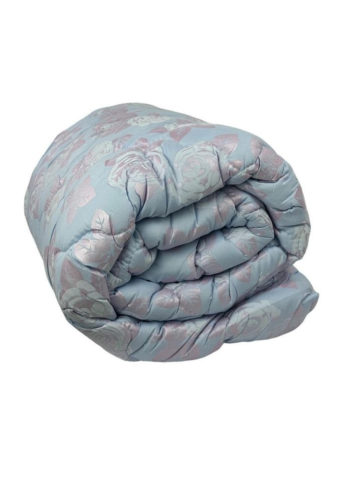 Ковдра двоспальна закрита Квітка 20384 175х215 см перламутрова Arda (335584862)