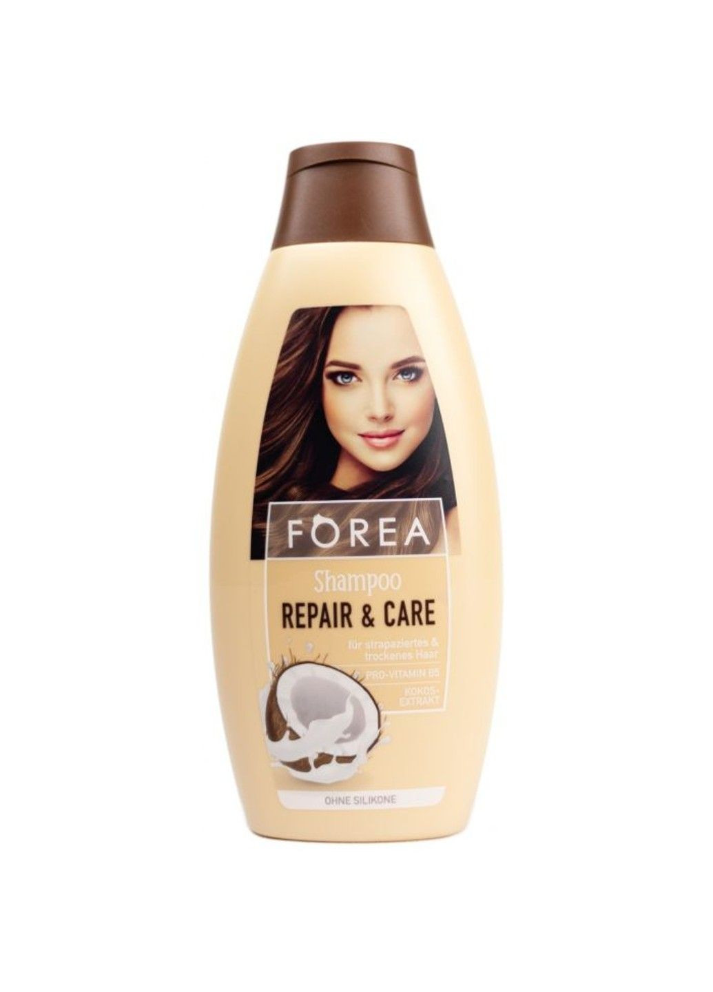 Шампунь жіночий для волосся з маслом кокоса, 500 мл Forea (294092607)