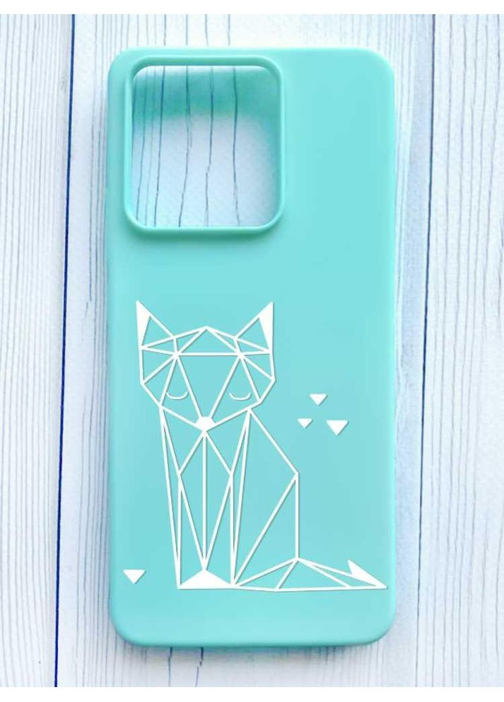 Матовый чехол на Xiaomi Redmi Note 13 Pro 5G Лиса (принт 127) Creative (355405889)