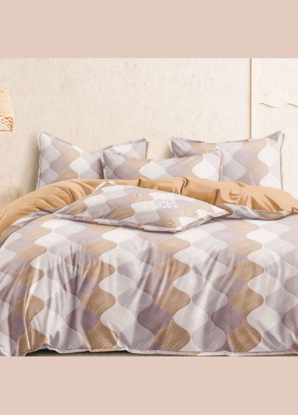 Комплект постільної білизни сімейний ранфорс Viluta 24336-sm (326487354)