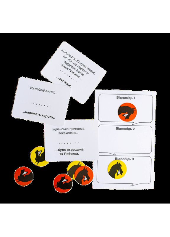 Настільна гра-вікторина Сон рябої кобили No Brand (365783468)