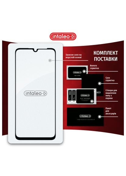 Стекло защитное (1283126578328) Intaleo Full Glue Samsung A05 Black (366522261)