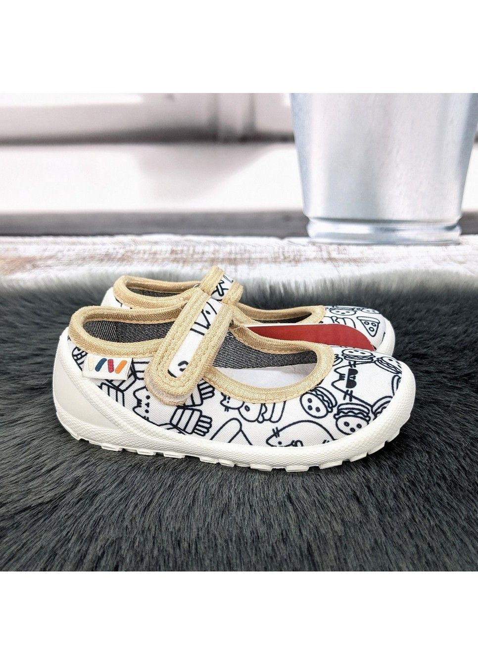 Белые тапочки детские для девочки Weestep