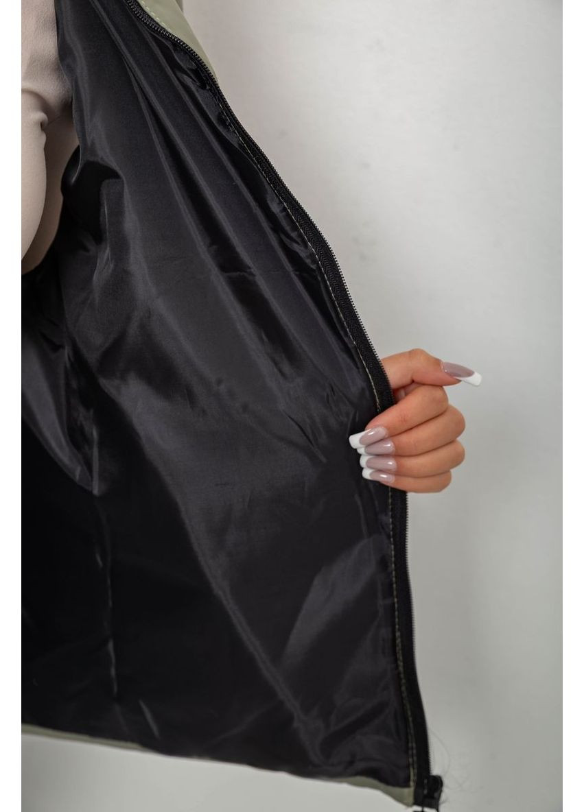 Жилет жіночий демісезонний екошкіра, колір коричневий, 257R98 Ager (363977801)