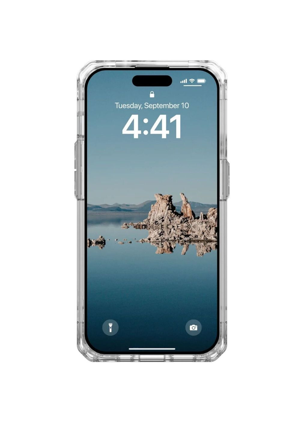 Чохол-накладка Plyo Magsafe для Apple iPhone 15 Pro Ice/Silver (114286114333) Urban Armor Gear (370619060)