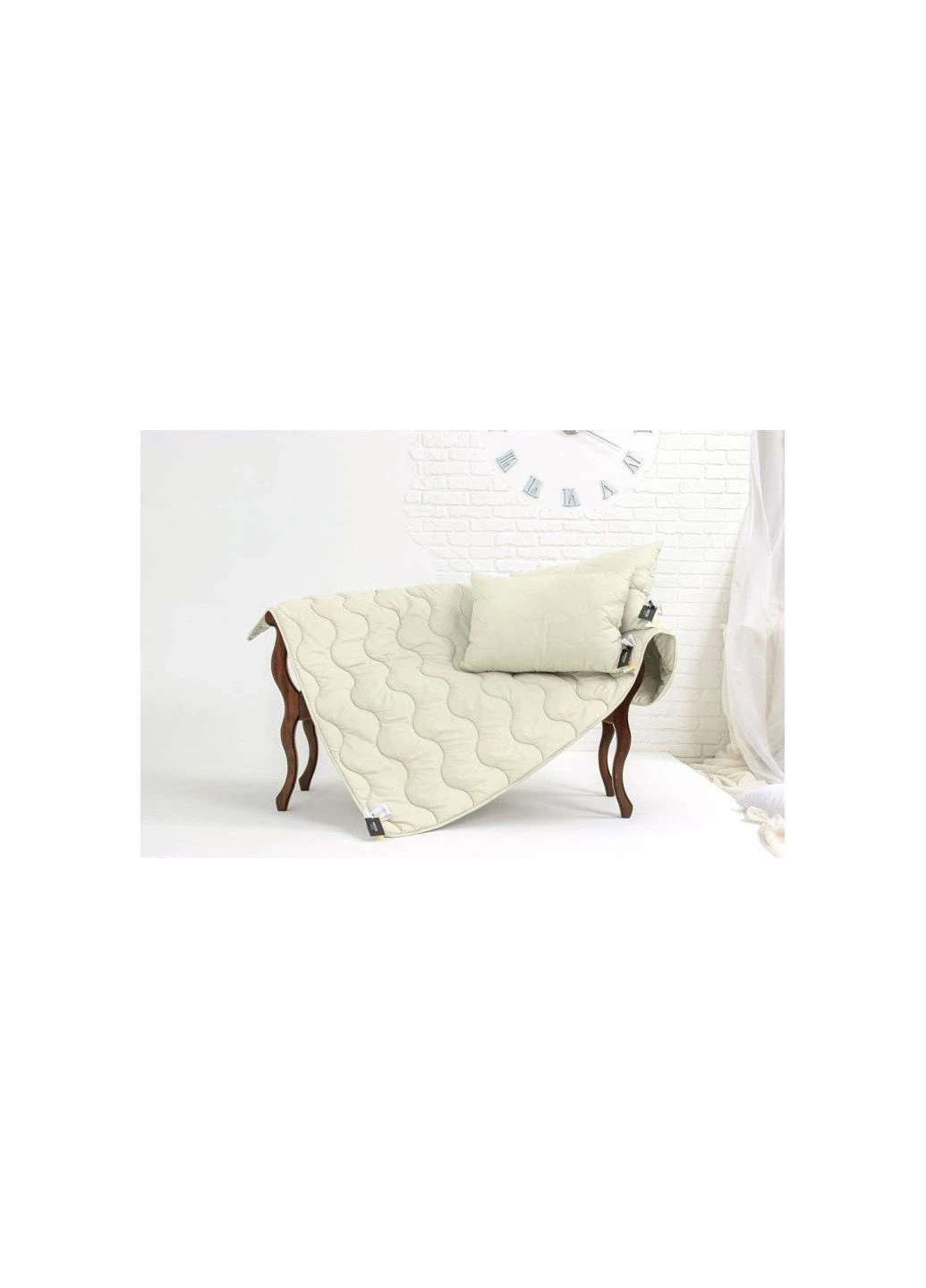 Ковдра антиалергійна 3M Thinsulate №1635 Eco Light Creamy 200х220 (ek43502) Mirson антиалергенное 3M Thinsulate 1635 Eco Light Cream (392675529)