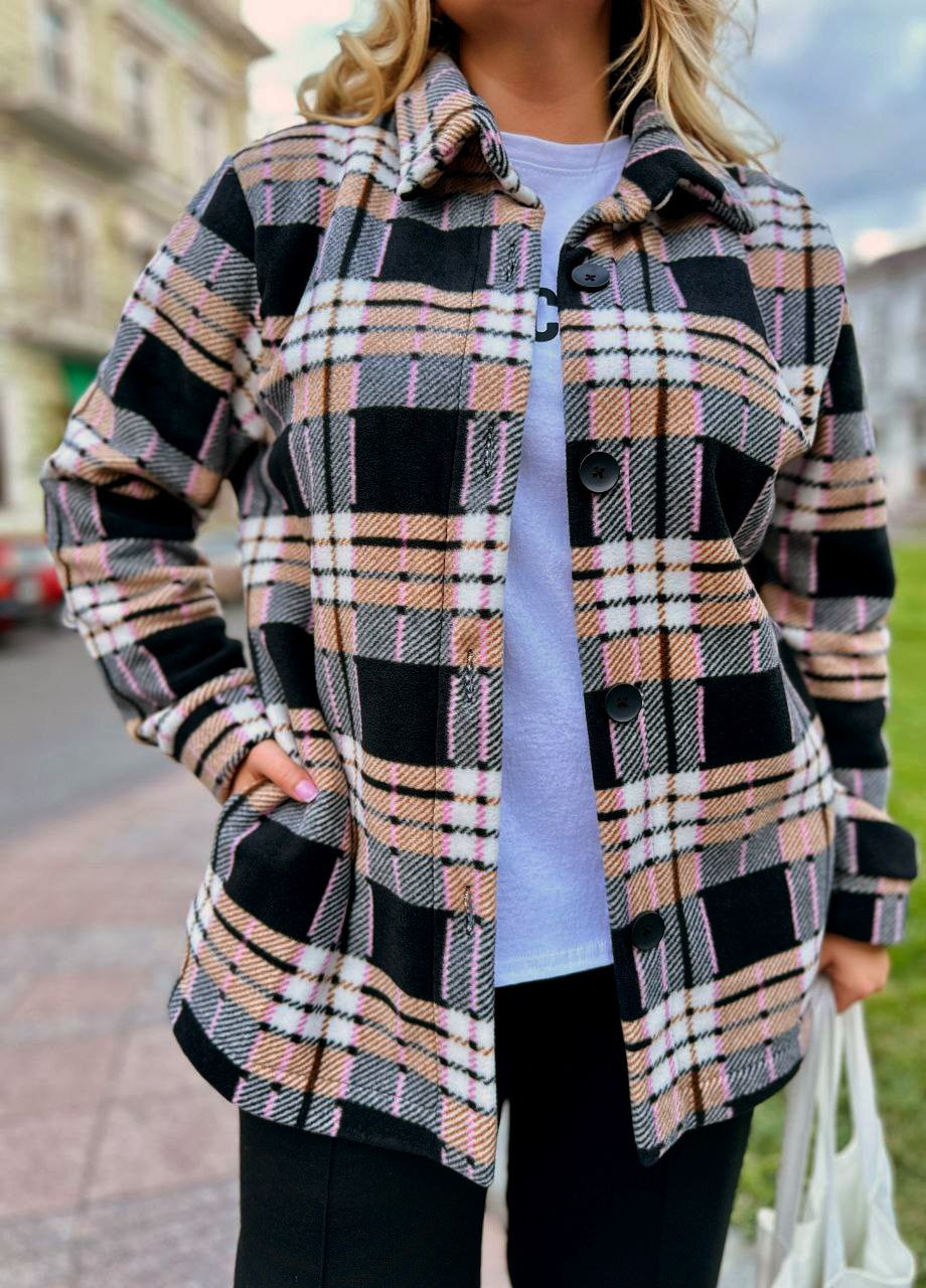 Жіноча тепла сорочка фліс полар Modena (305822296)