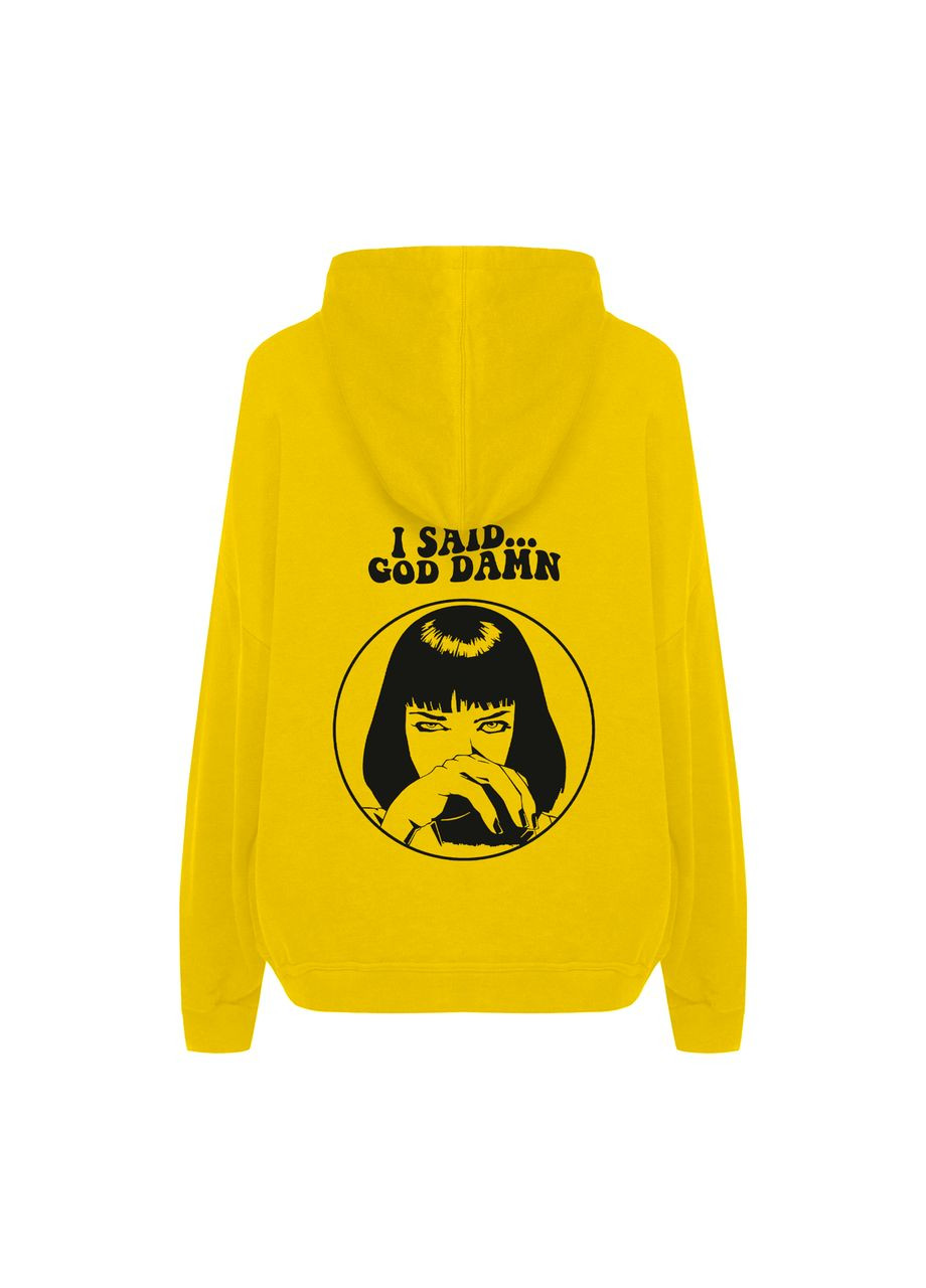 Худі з принтом "I said... god damn". Pulp Fiction (15426757171) ТiШОТКА (365245458)