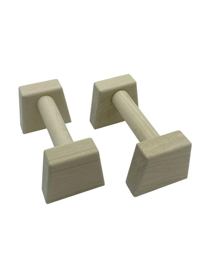 Паралетсы, упоры для отжимания деревянные Wood Gym Push Up NE-WD-20 из бука 20 см 2 шт Newt (397877891)