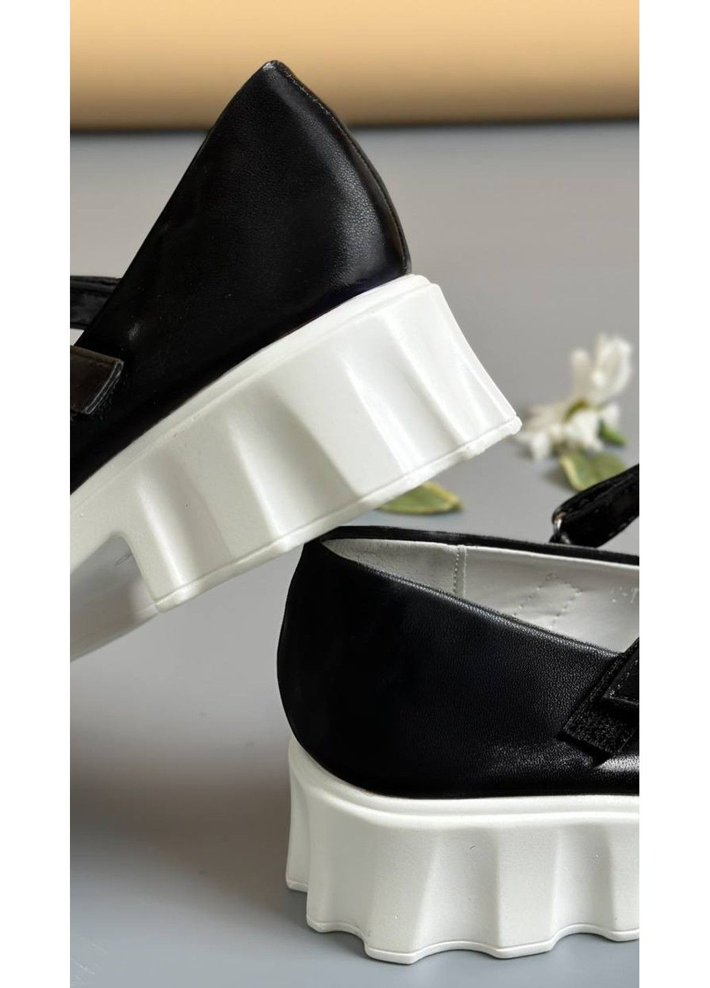 Черные туфли детские черные (c-t0197-e) Tom.M