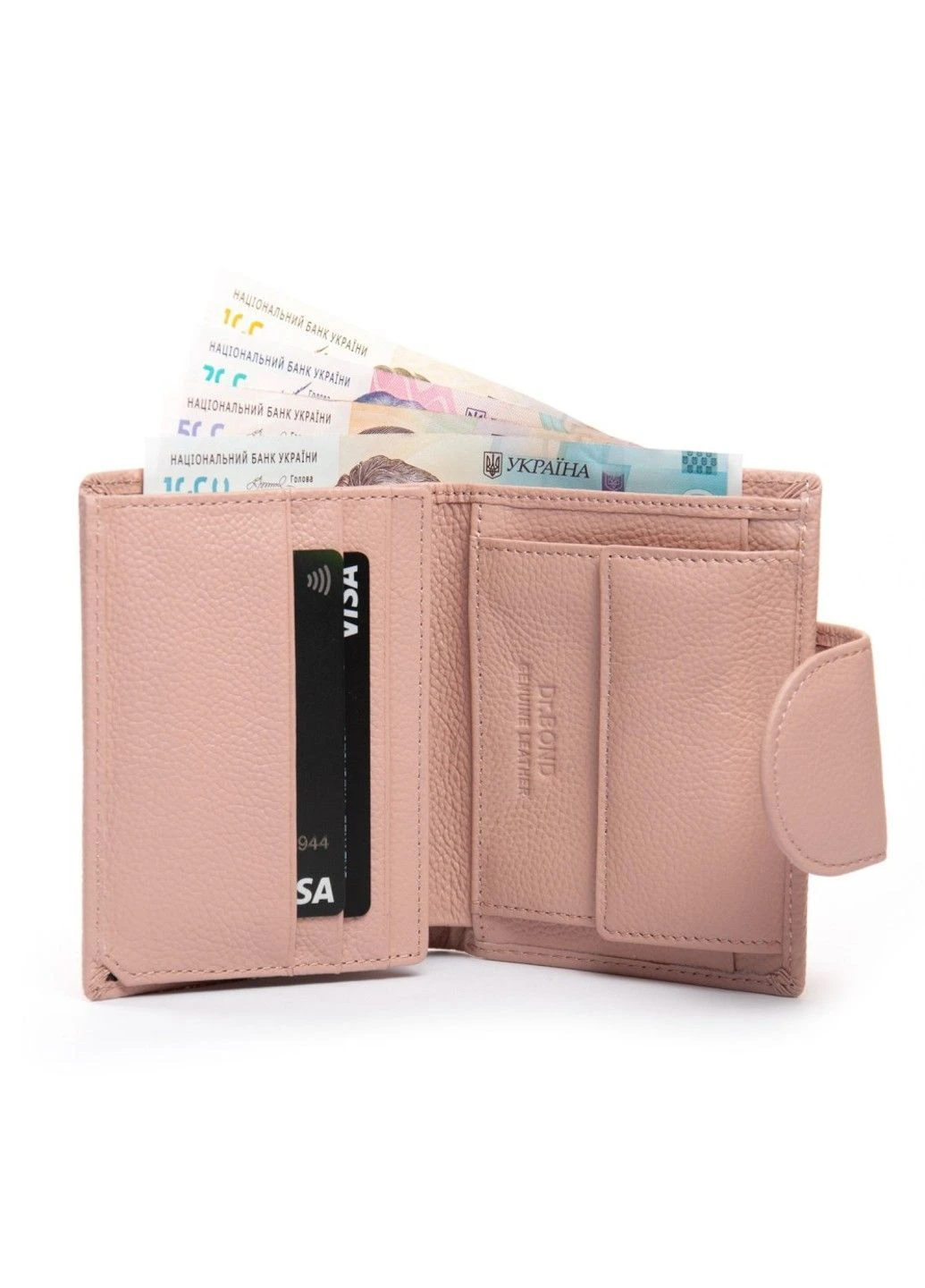 Женский кожаный кошелек Bright WS-36 pink Dr. Bond (384415658)