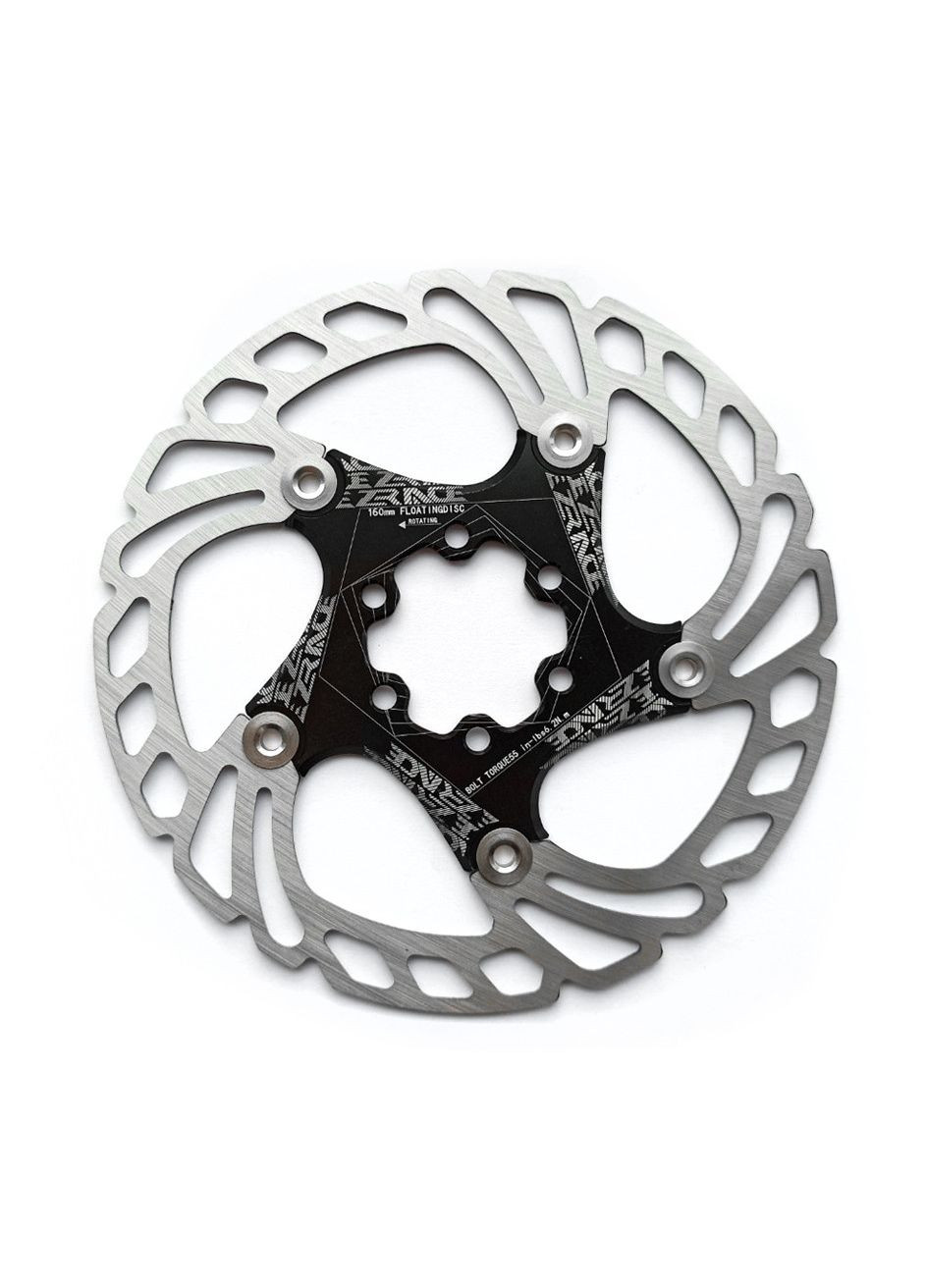 Ротор на пауке ZRACE, плавающий, 160 мм, черный Snail (324626719)