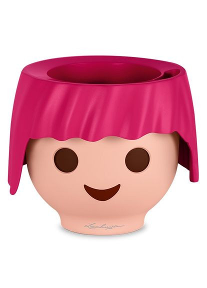 Кашпо для дітей Ojo рожевий 19041 Lechuza (316614668)