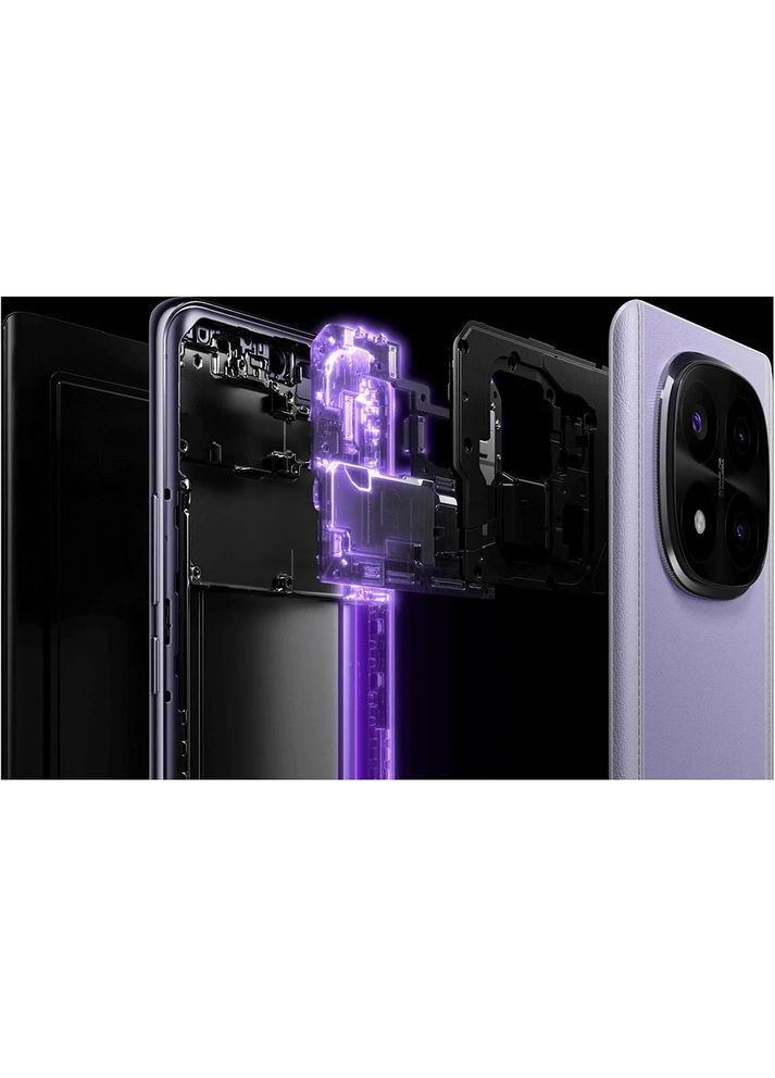 Смартфон Redmi Note 14 Pro+ 5G 12/512GB Lavender Purple (1123285) Xiaomi (316301104)