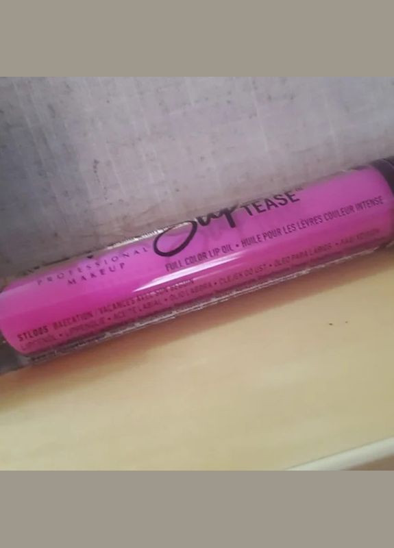 Тонуюча олія для губ Slip Tease Full Color Lip Oil (на вибір) Baecation (STLO05) NYX Professional Makeup (279364107)
