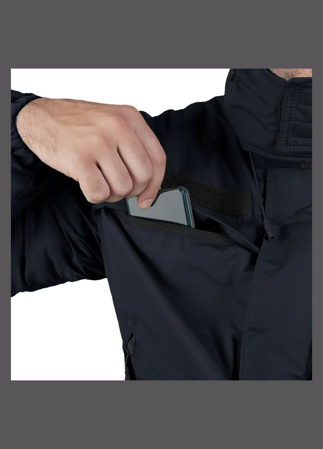 Синяя демисезонная куртка patrol ystem 2.0 nylon blue Camotec