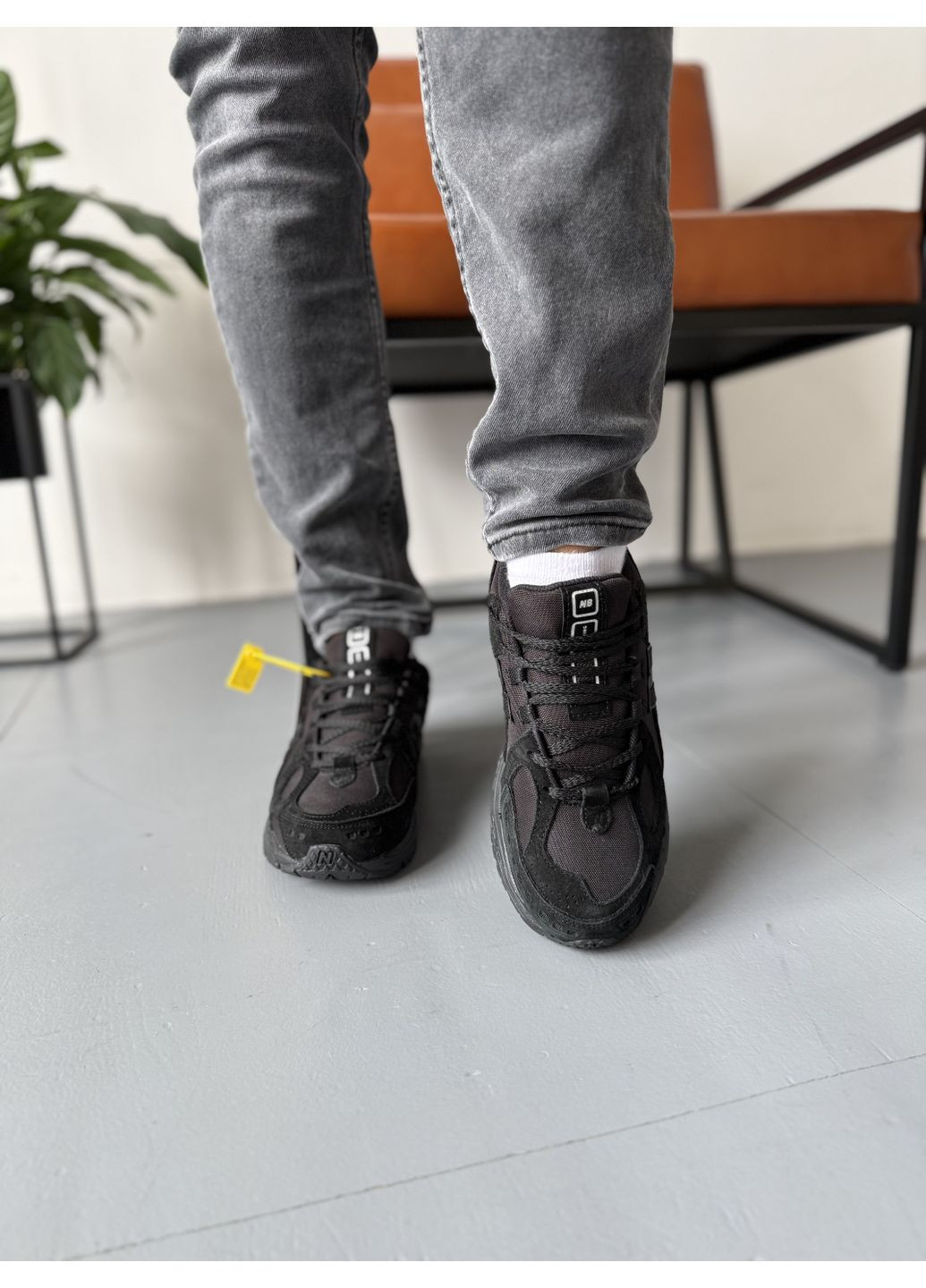 Чорні Осінні кросівки чоловічі new balance 1906r black suede cordura нью беланс 1906r No Brand
