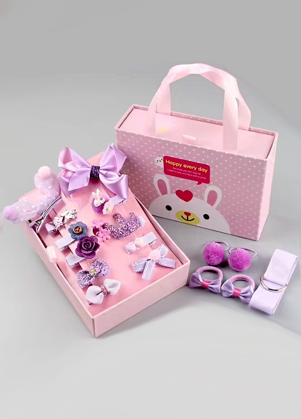 Набор детских заколок и резинок "Принцесса",18 шт. Анна Ясеницька (292410594)