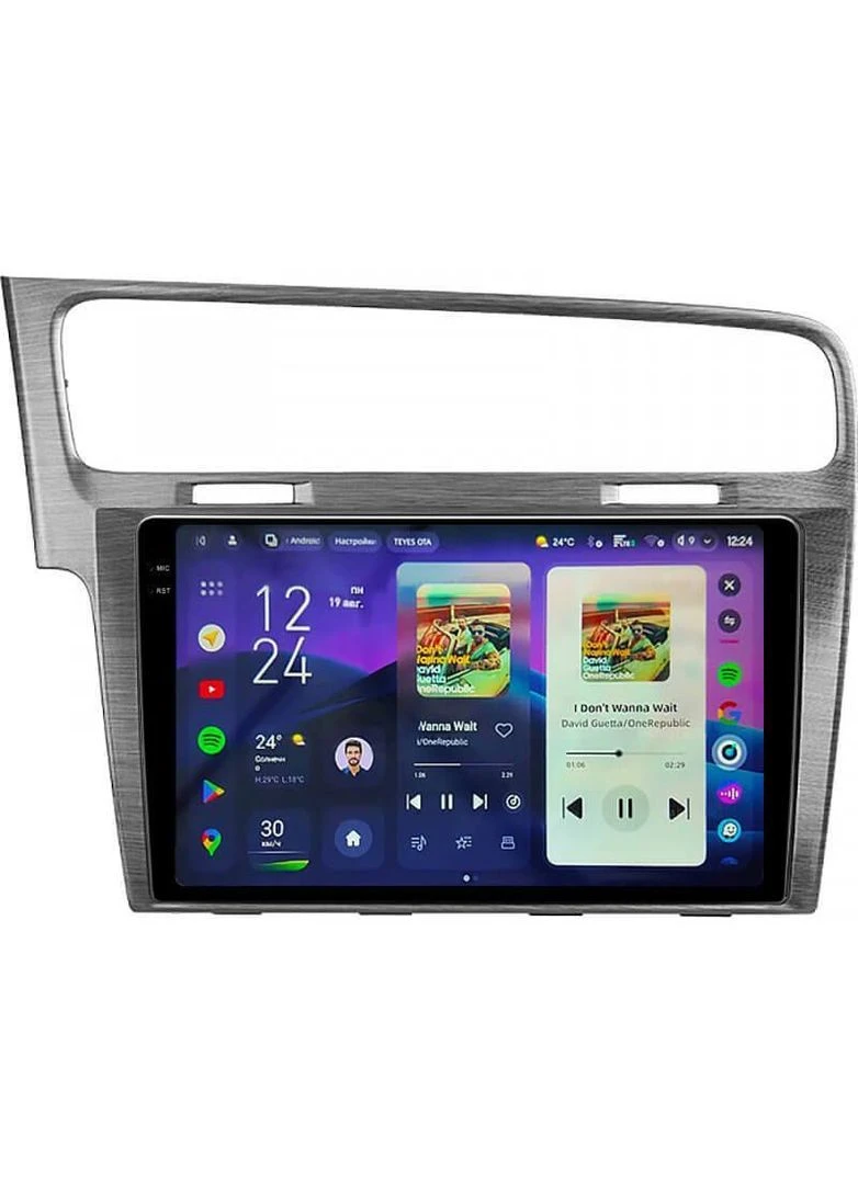 Штатна магнітола CC4 Pro 2K 8+128 Gb Volkswagen Golf 7 MK7 (F1) 2012-2020 10" Teyes (378957854)