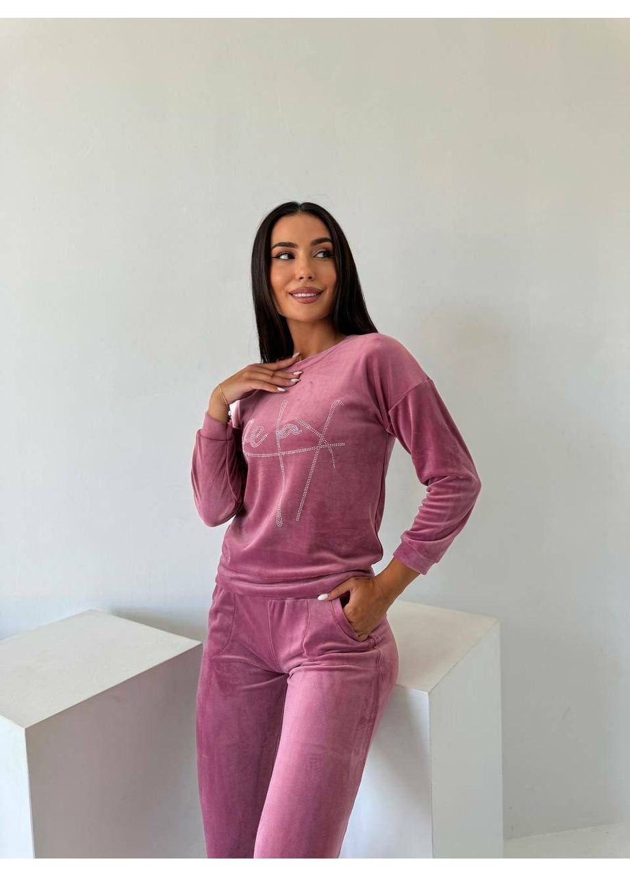 Жіночий спортивний костюм із велюру queensleep_7km 239 (348141839)