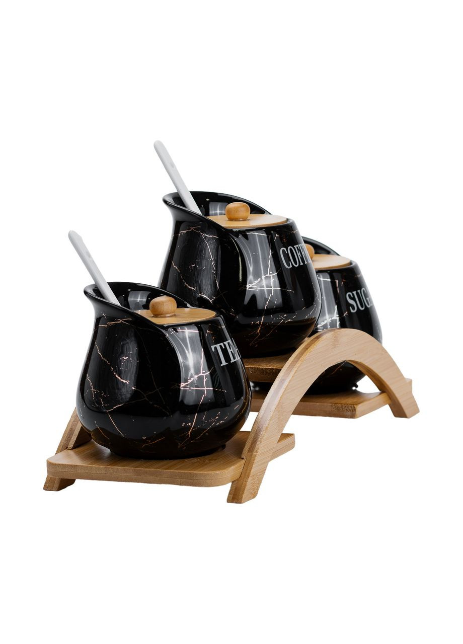 Набор для сыпучих продуктов керамический 3 шт по 500 мл HP1244 (A-032689) Yiwu (347348923)