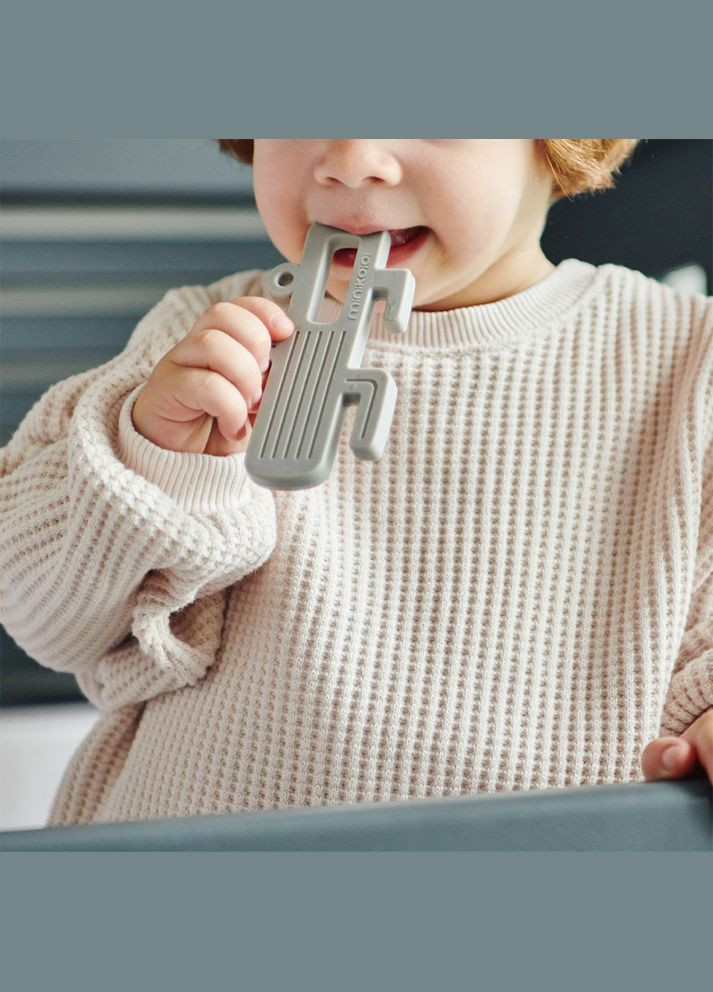 Прорезыватель для зубов силиконовый Cactus Mineral Blue () MinikOiOi 101090003 (335030318)