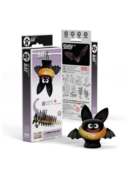 Пазл (XEG-093) Eugy 3D Зоопарк Кажан (366067983)