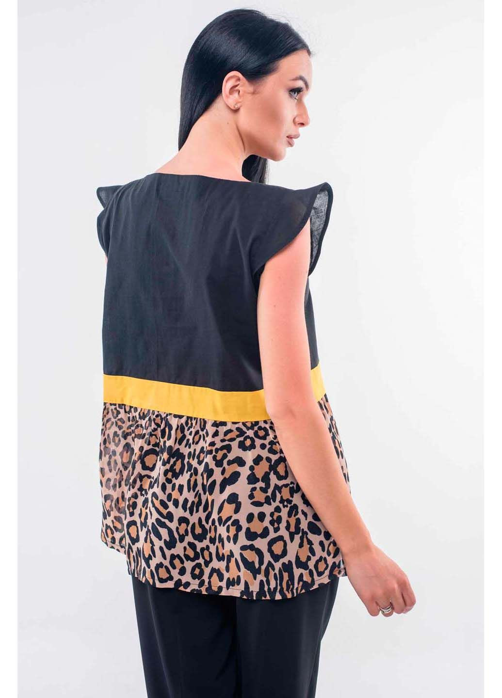 Чёрная блузка Ри Мари