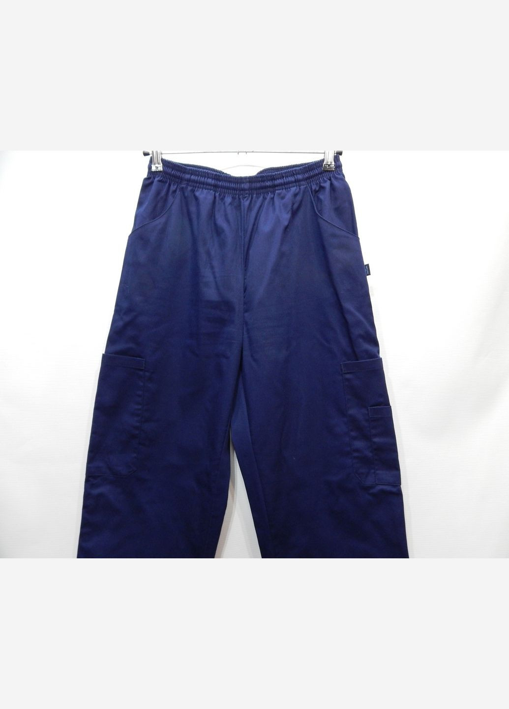 Синие демисезонные брюки No Brand