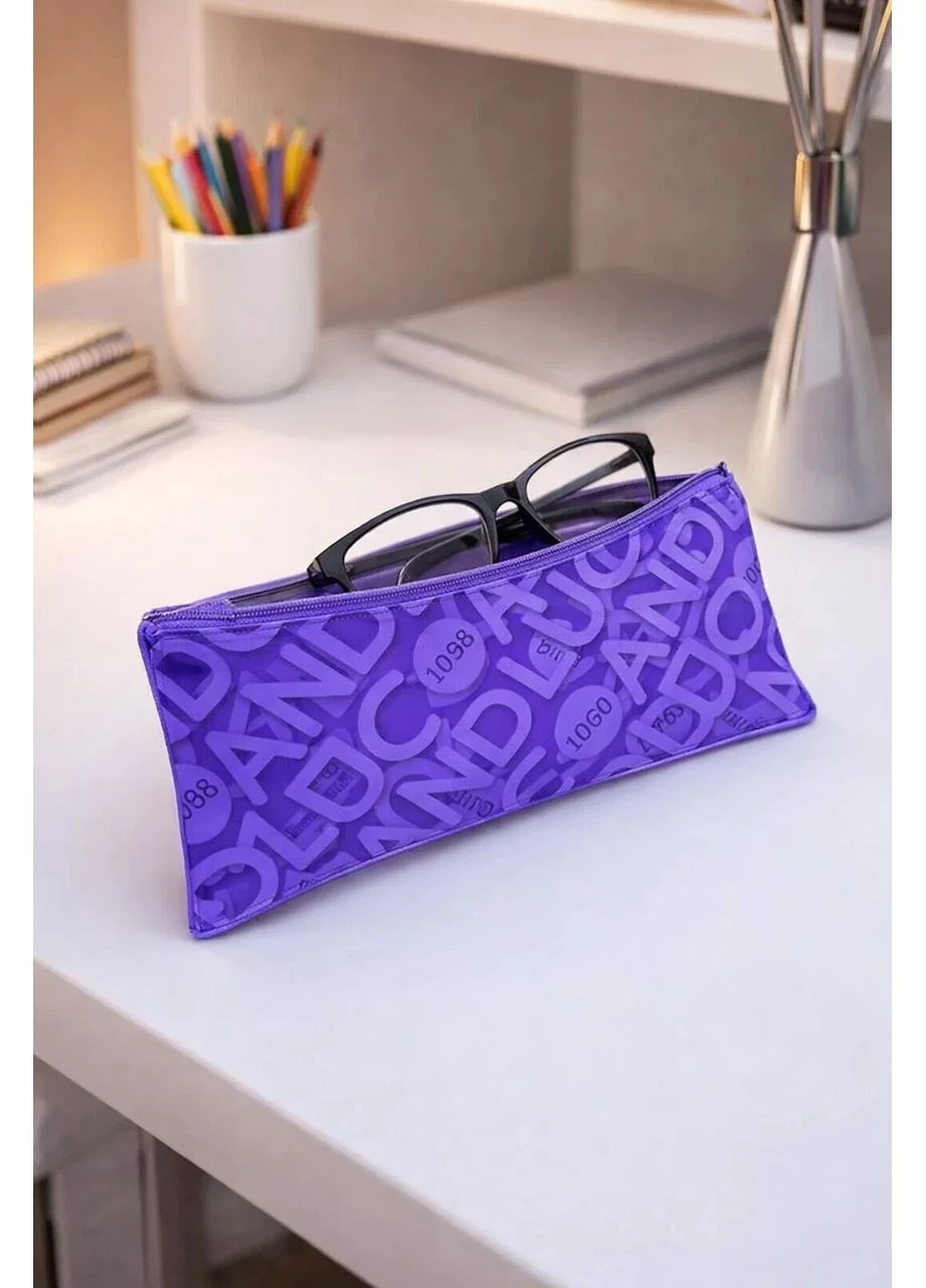 Силиконовый пенал-косметичка водонепроницаемый 21,5×11 см на молнии No Brand (388662961)