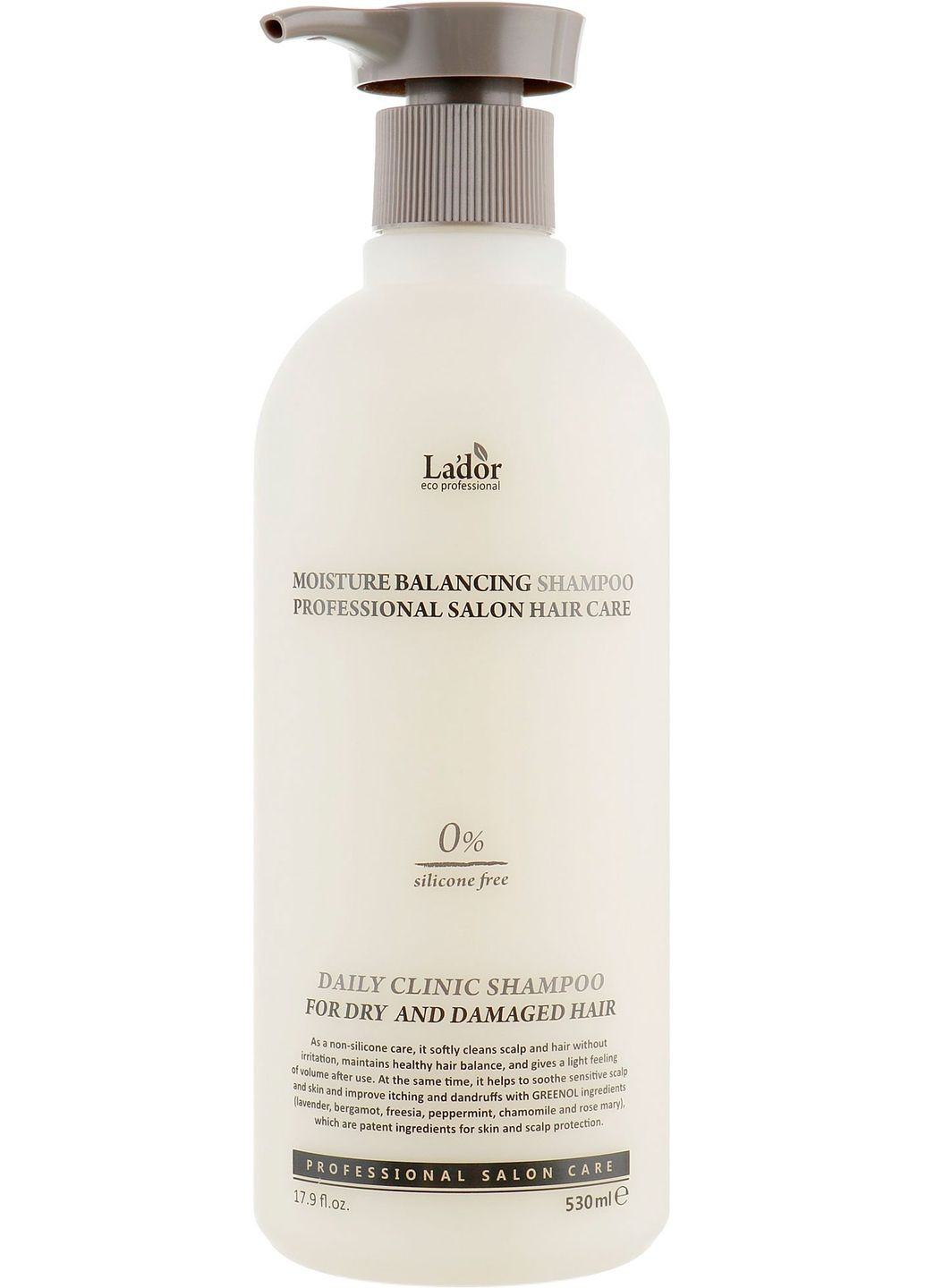 Безсиліконовий зволожувальний шампунь Moisture Balancing Shampoo 530ml (2-730434) La'dor (369796421)