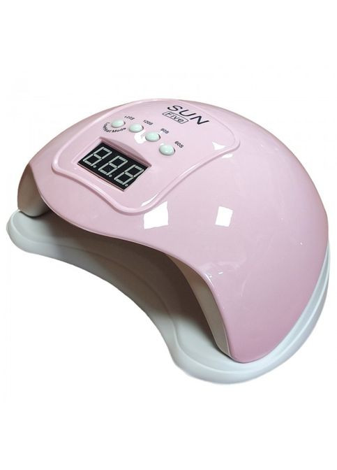 LED UV LED-льд уф лампа Sun5 сан5 48вт для наращивания ногтей, гель-лак Питание USB Розовая Сана (323486141)
