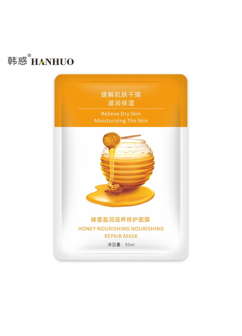 Питательная маска с медом Hanhuo Honey Nourishing Repair Mask 30мл No Brand (332666020)
