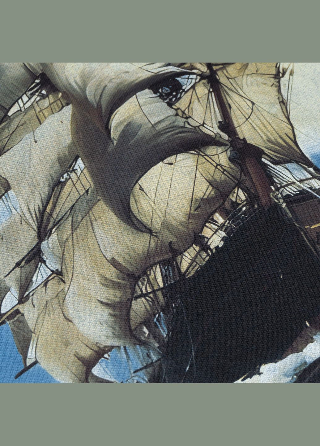 Футболка з малюнком Корабель Indigo P1G (316608623)