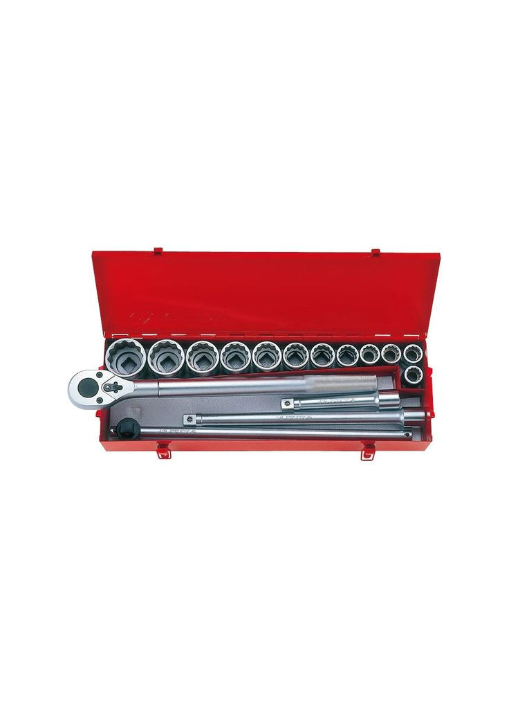 Набор инструментов 3/4" 16 шт. 12-гранных (m515423) KING TONY 3/4" 16 шт. 12-гранних (376118305)