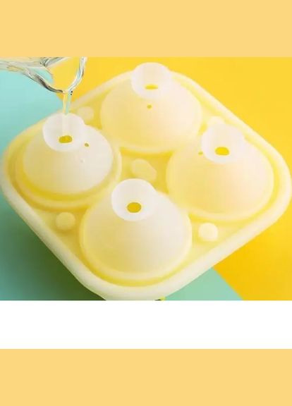 Форма силіконова з кришкою для льоду шоколаду цукерок випічки Контейнер для заморожування 13 х 13 см No Brand (315633028)